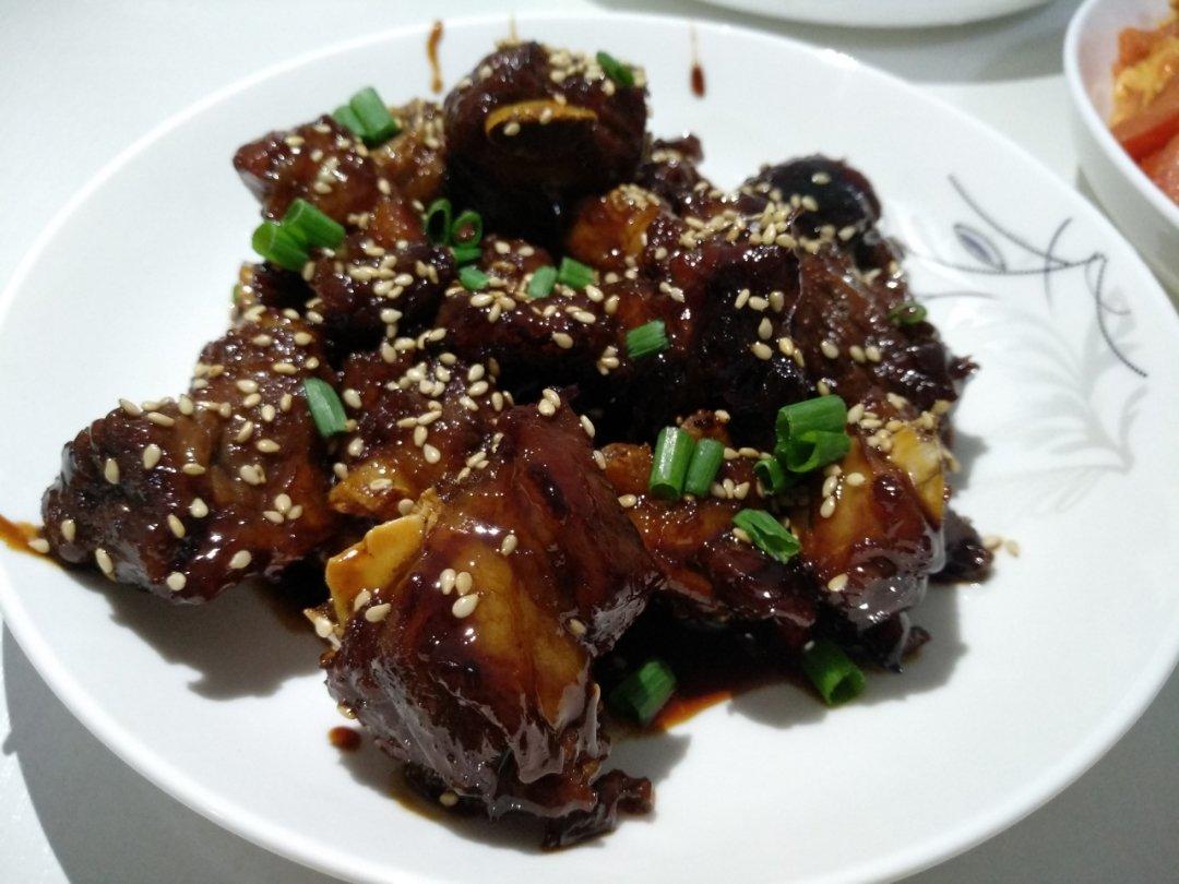懒人版糖醋排骨