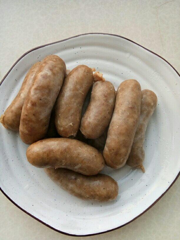 自制黑椒风味脆皮肠--多图详解手工灌肠