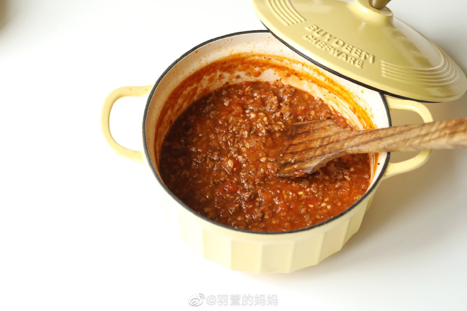 北鼎铸铁锅食谱｜番茄肉酱的做法