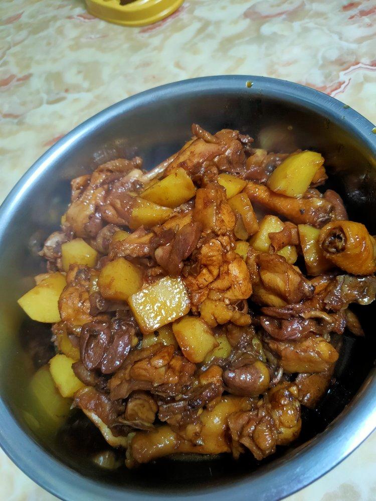 可乐鸡肉土豆块