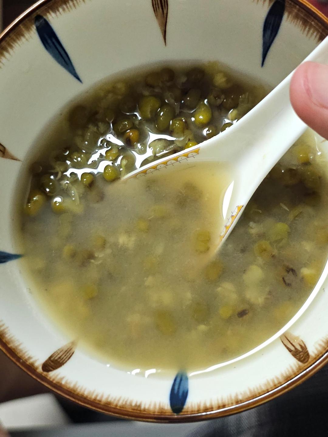 超简单的广式绿豆沙