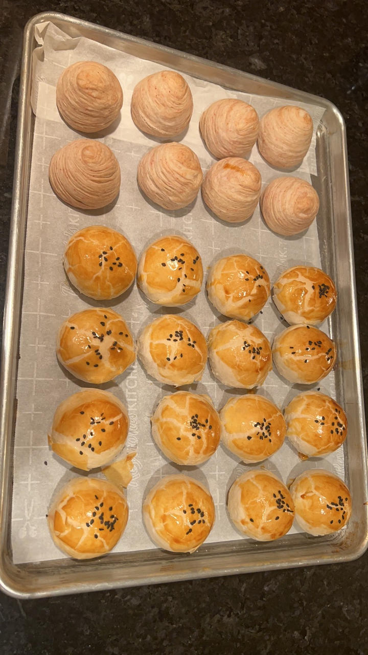 最详细的蛋黄酥（广式月饼🥮）方子修订版（新手必看）