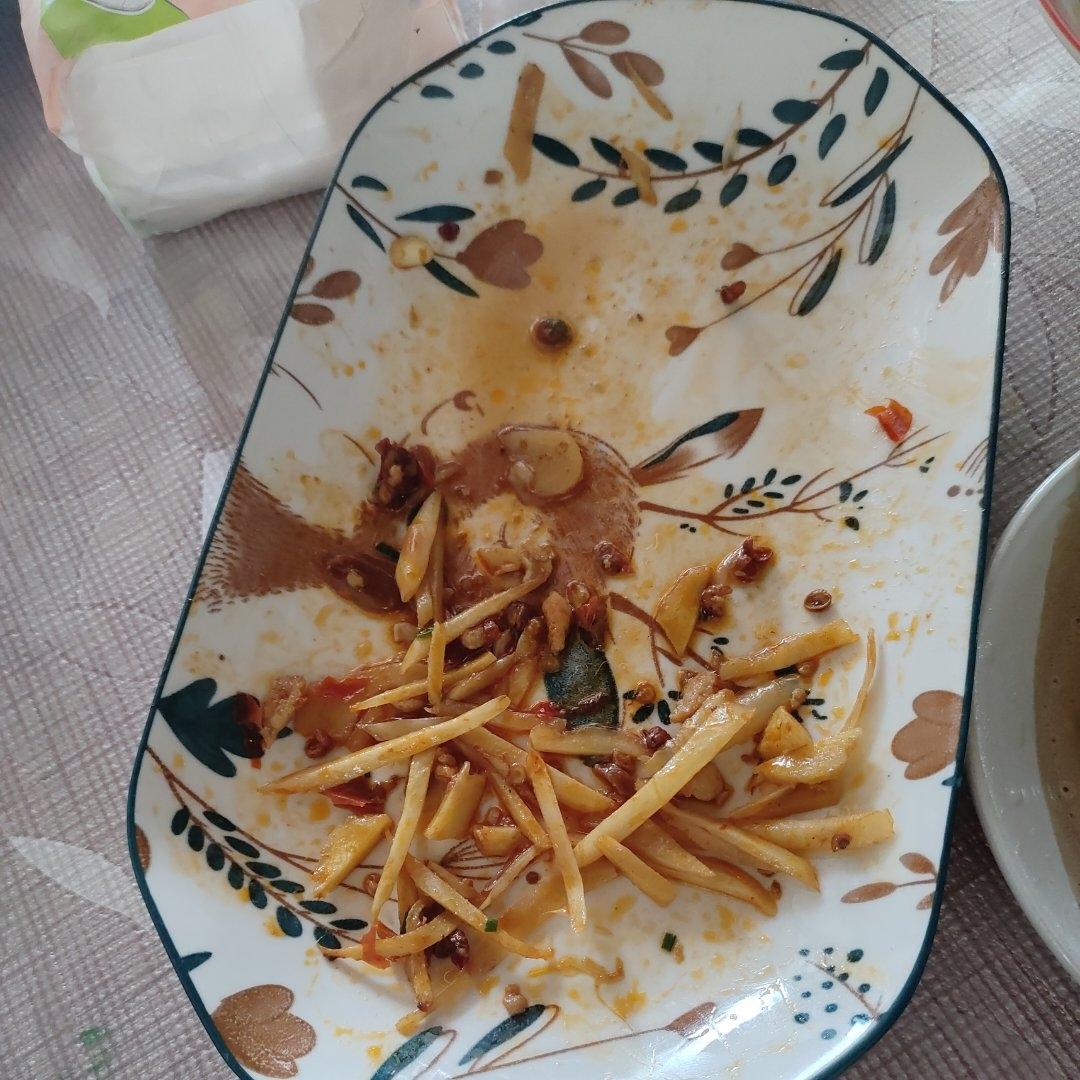 嫩子姜炒肉丝