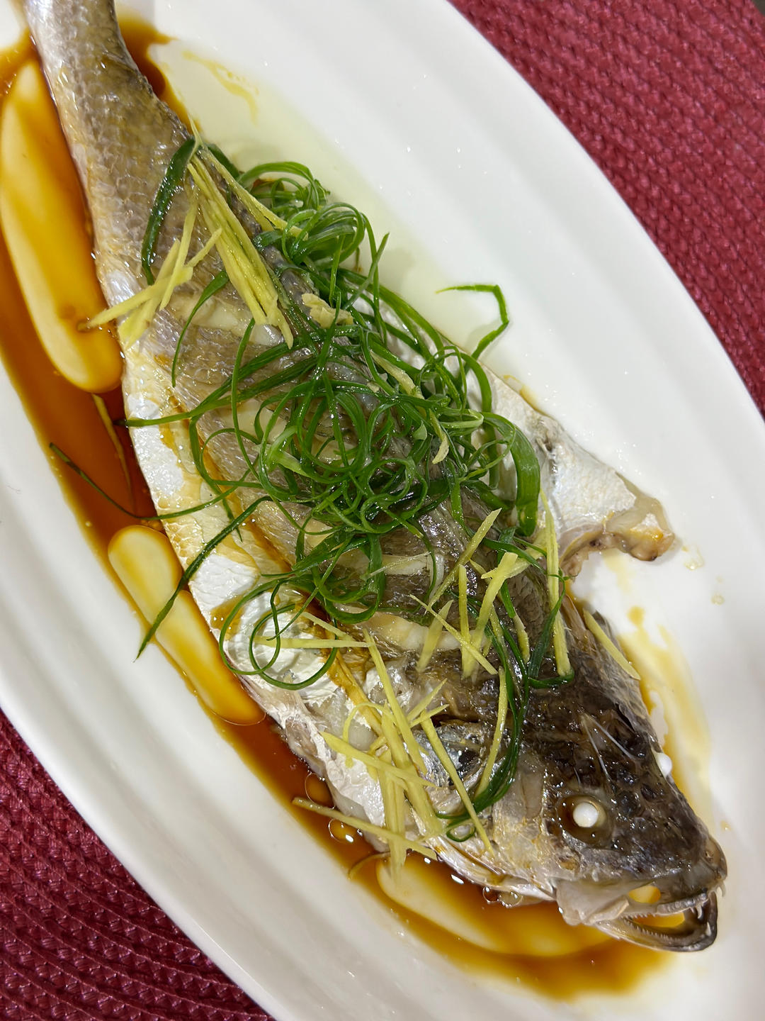 清蒸鱼（桂鱼、鲈鱼、多宝、鳊鱼均适用）