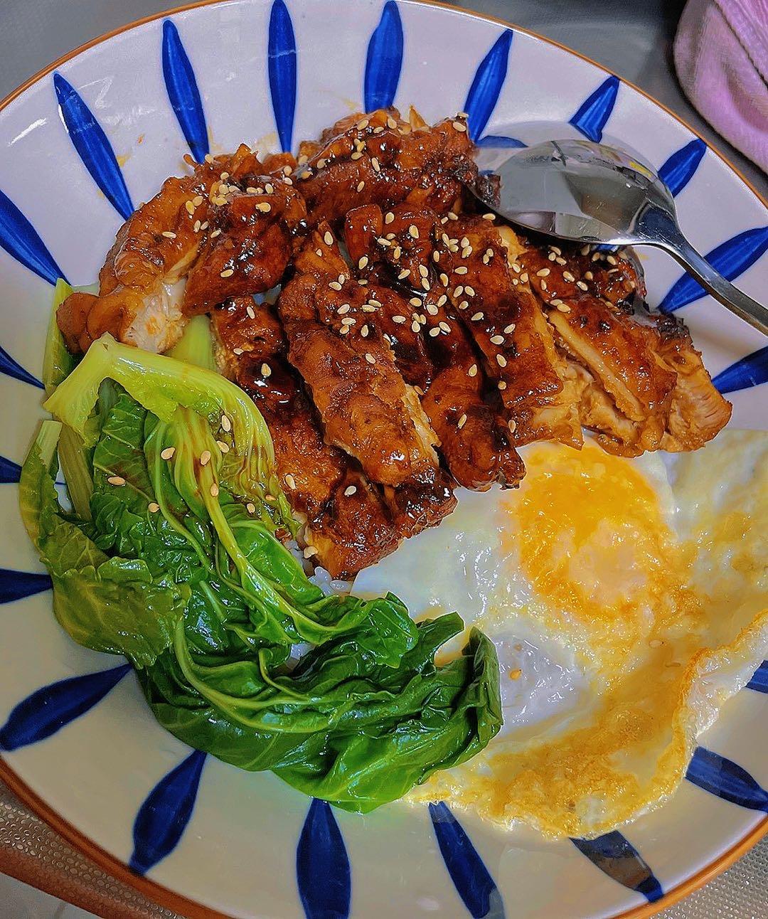 照烧鸡腿饭