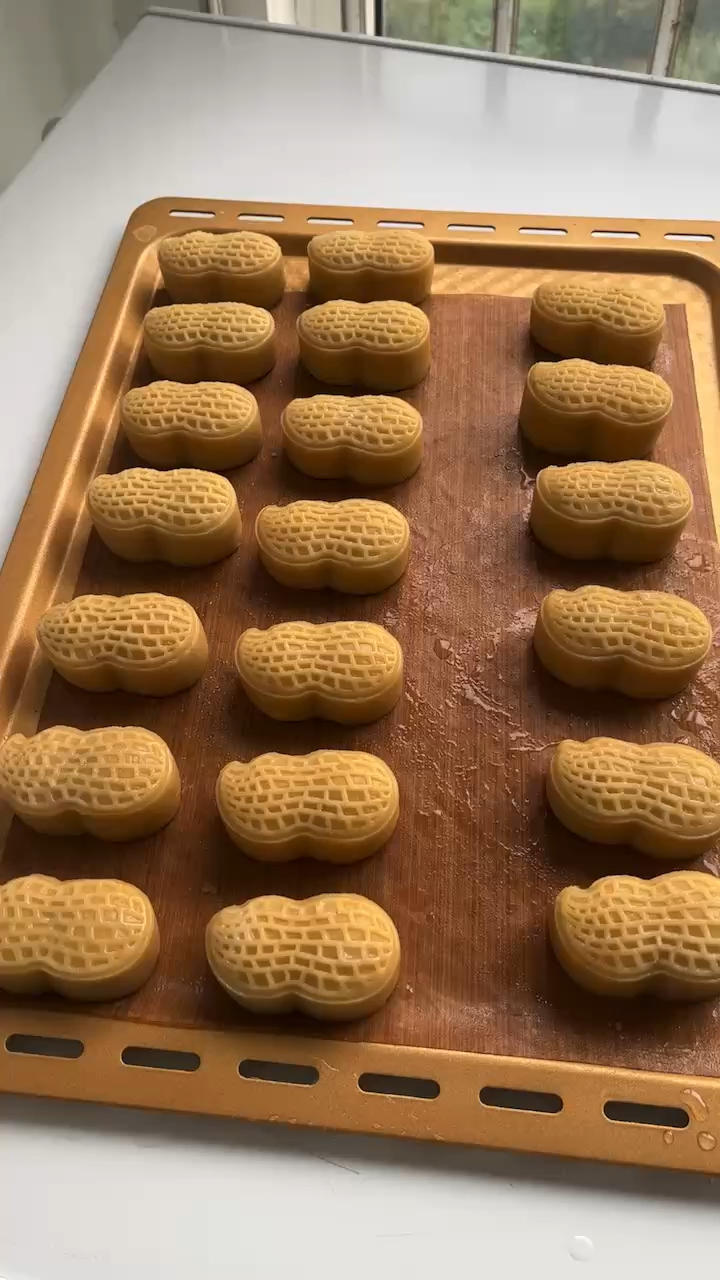 🥜花生酥🔥独家秘方，好柿会花生之花生酥月饼，💯皮酥馅酥酥掉渣❗️
