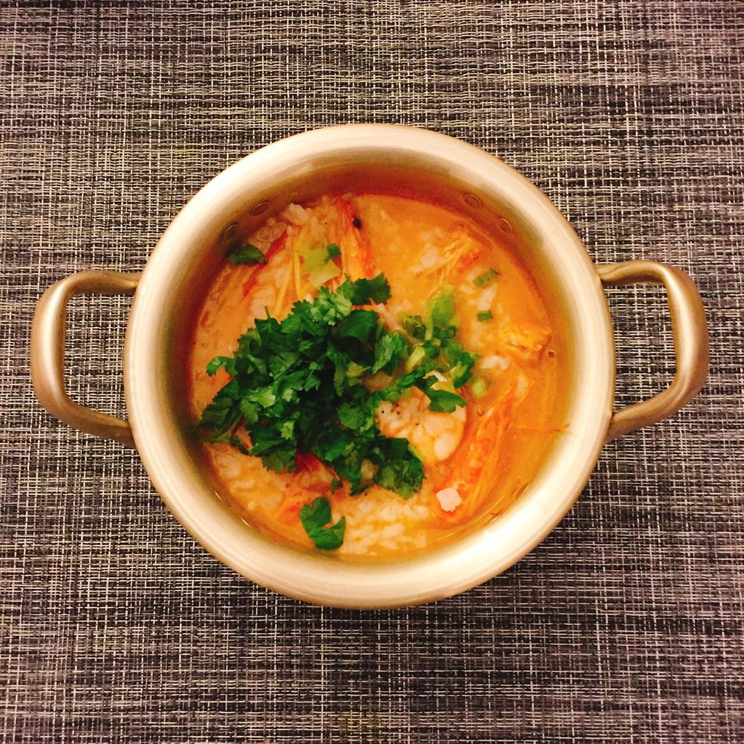 秘制鲜虾粥