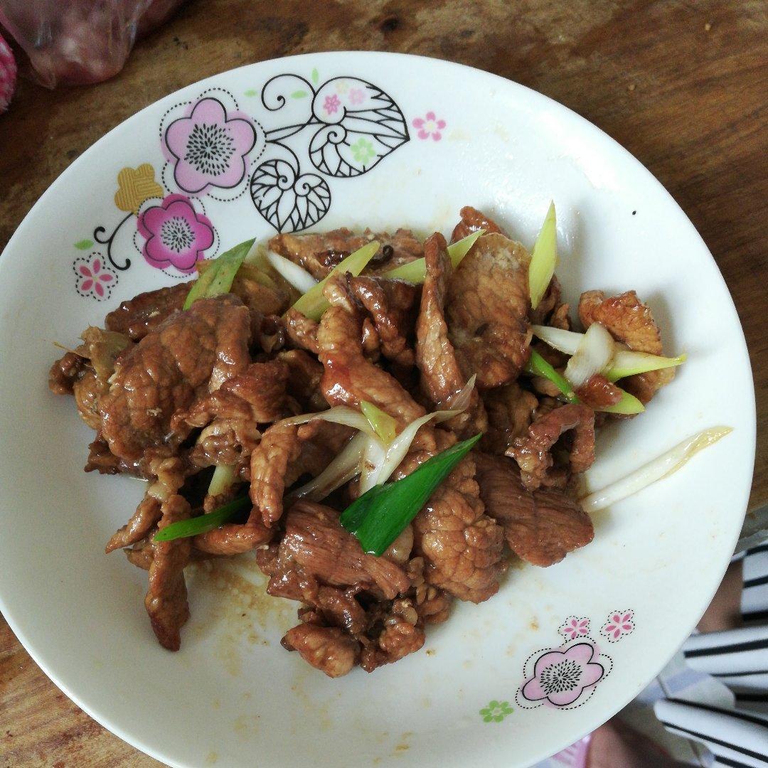 手机用户5484_7gdm做的姜葱炒瘦肉