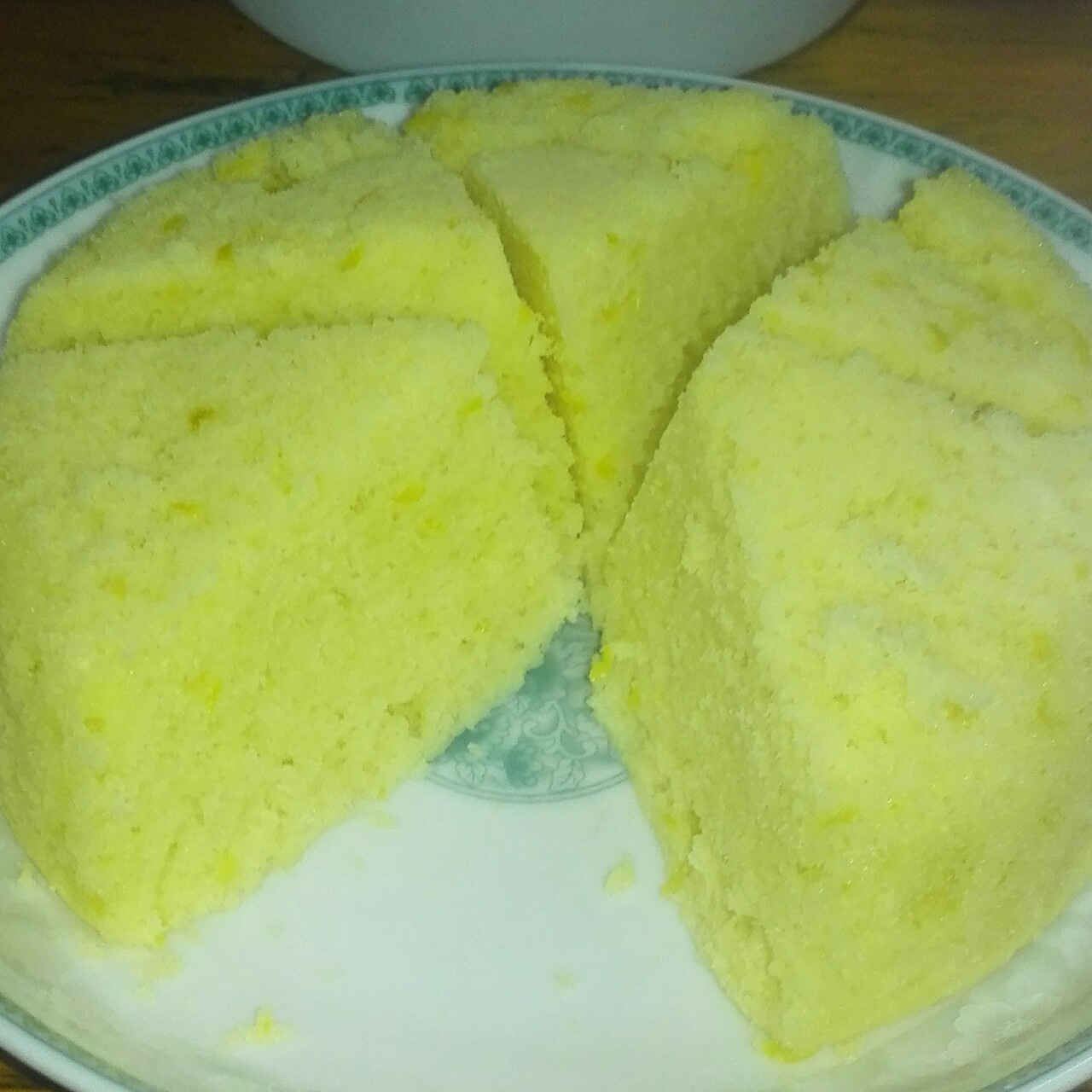 清蒸柠檬蛋糕