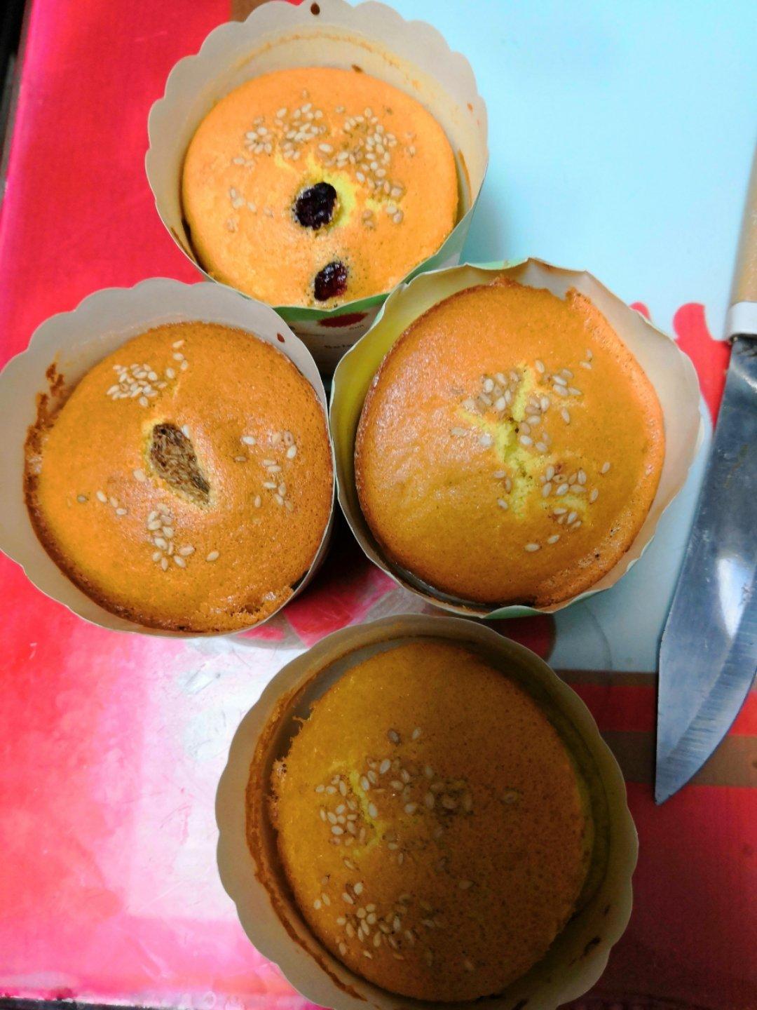 8寸戚风蛋糕，戚风纸杯蛋糕