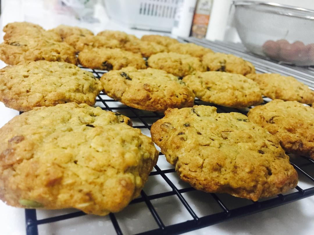 葡萄干麦片曲奇 Oats Cookies