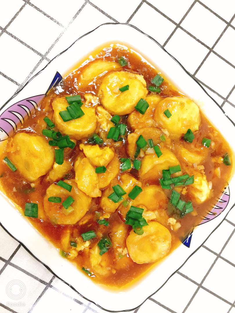 超嫩巨下饭的茄汁日本豆腐，好吃到舔盘