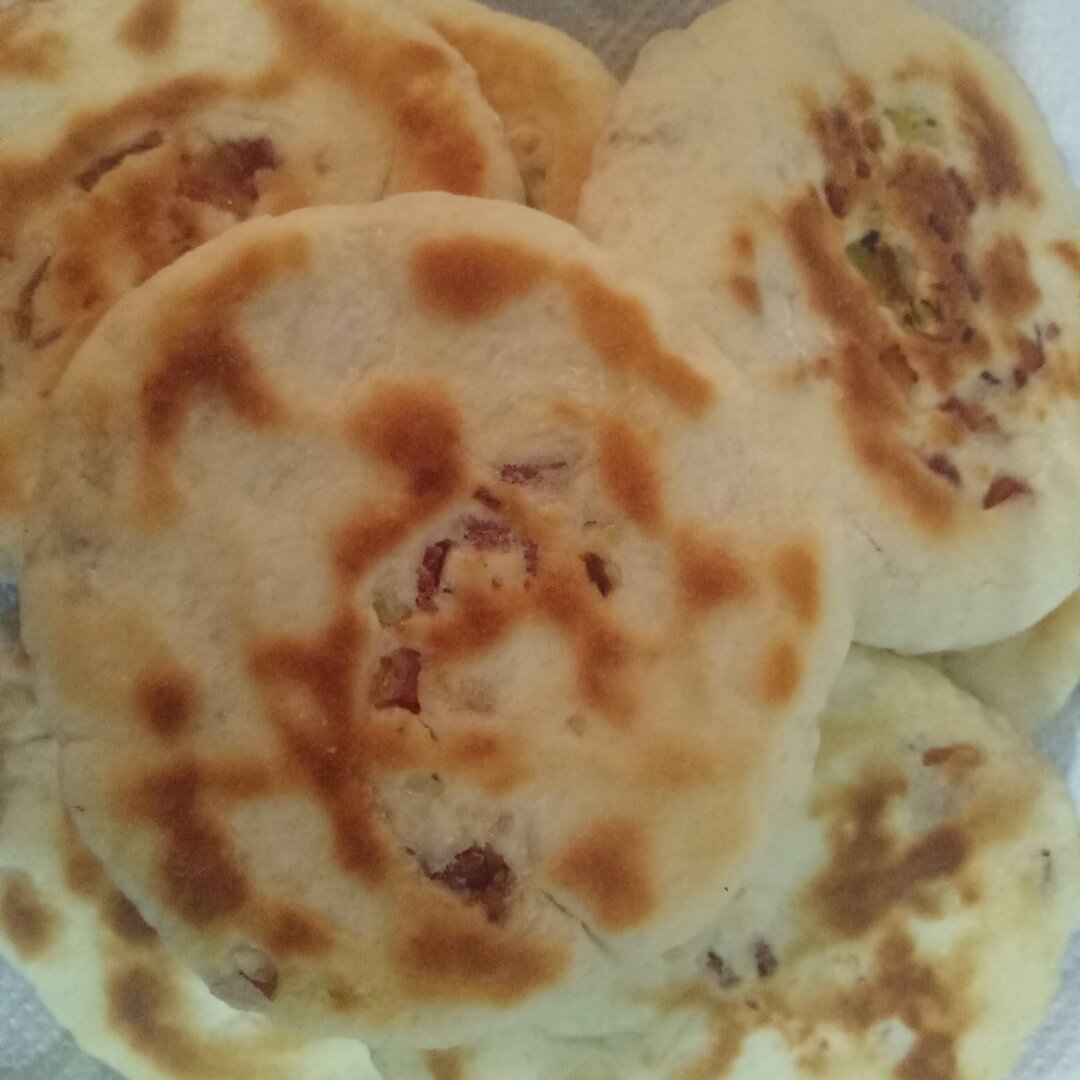 香葱培根小饼