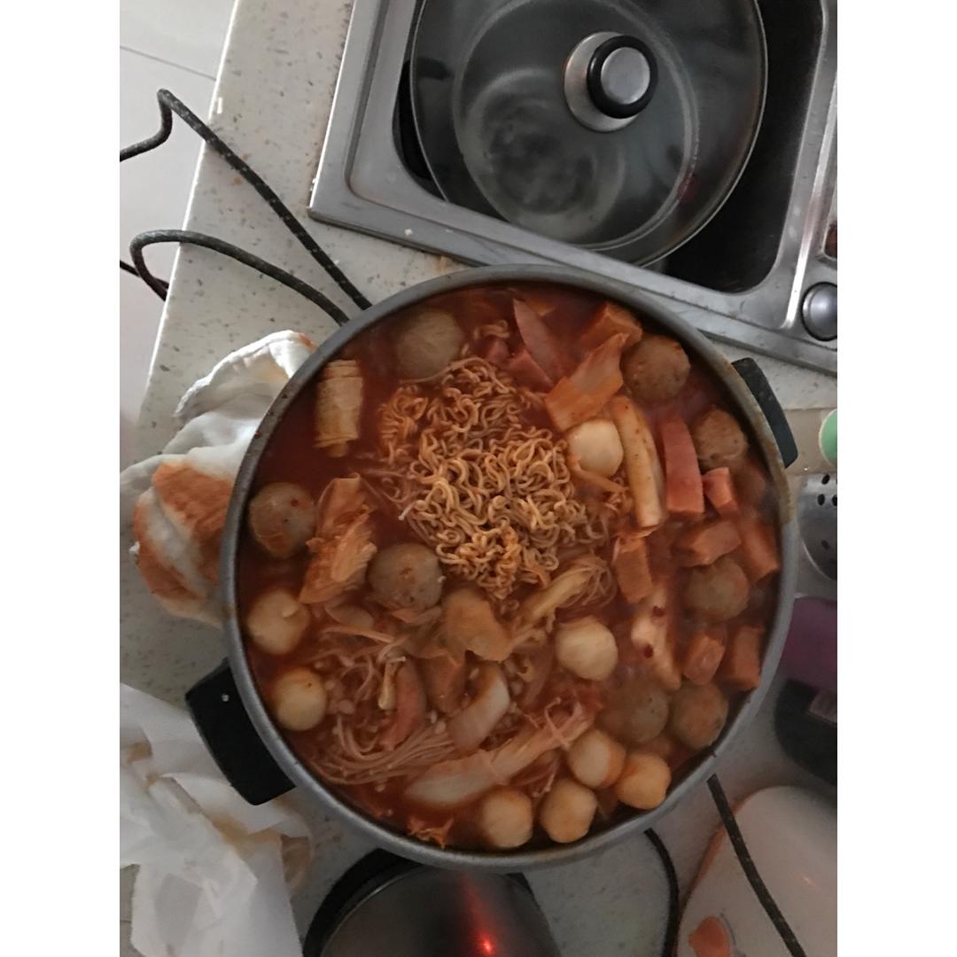 韩国部队锅拉面锅（超好吃）