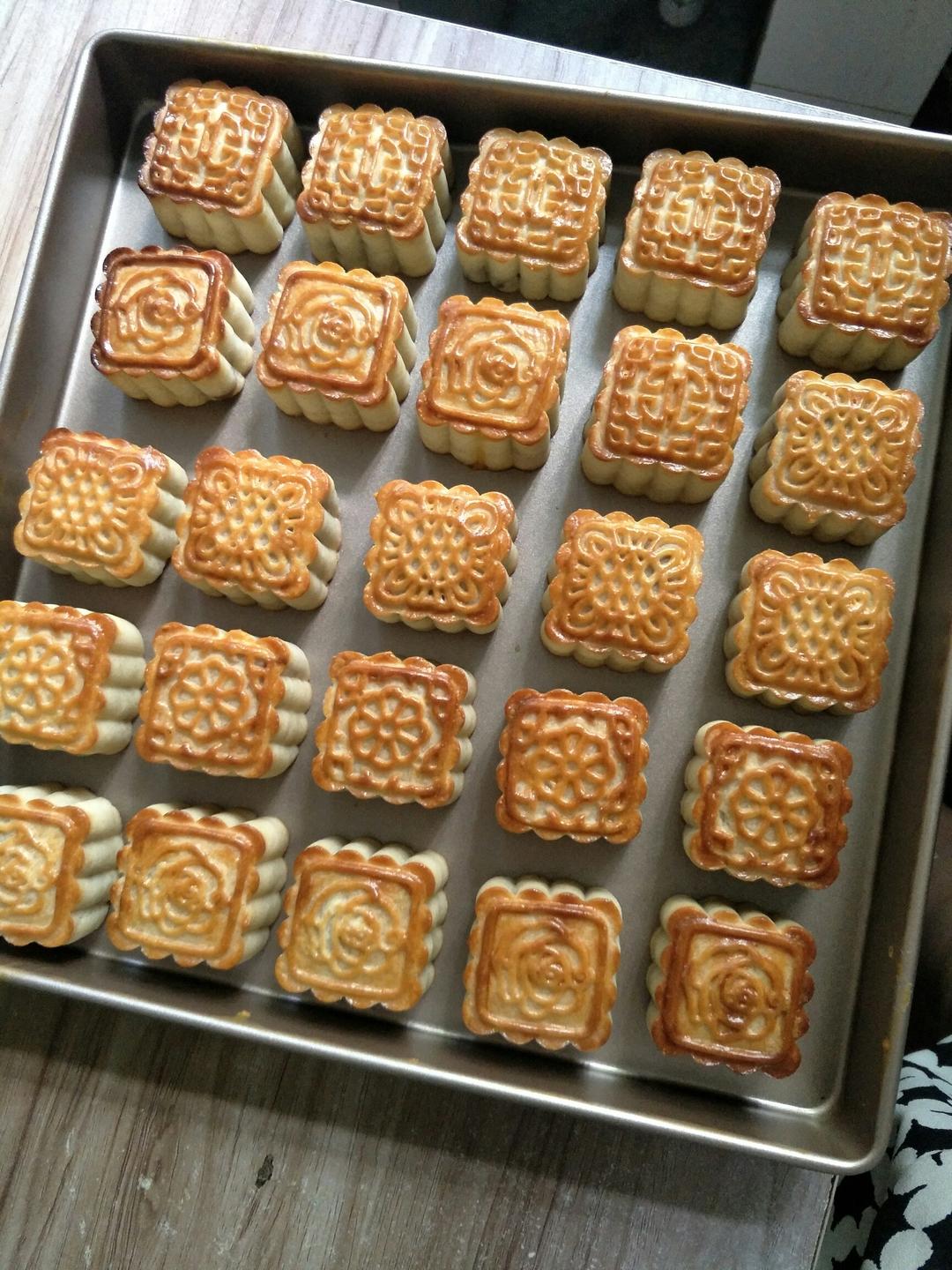 京式五仁月饼（老式提浆）