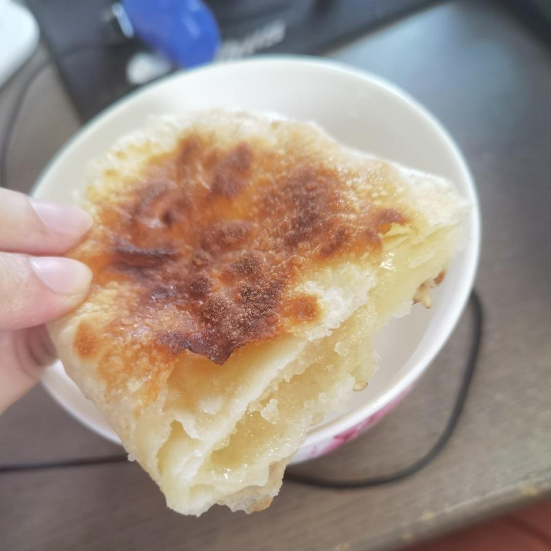 不用醒面不用发面的糖酥饼 酥香可口 快手面食 好吃的停不下来 附细节视频详解