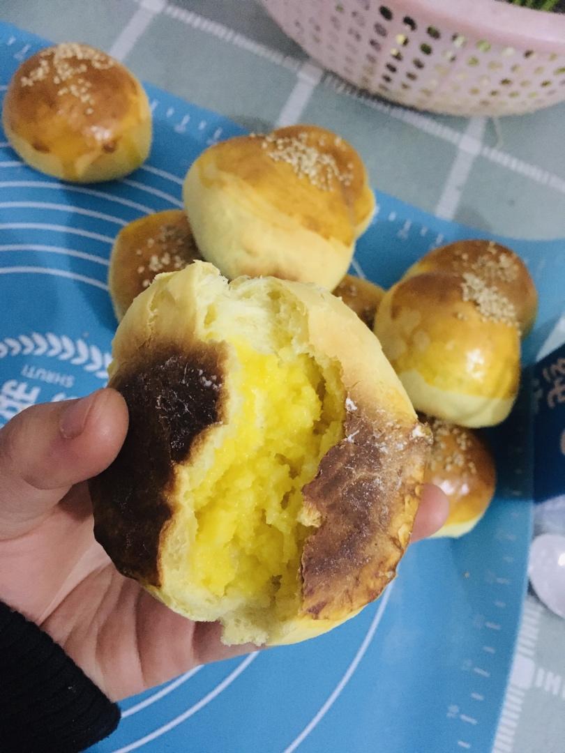 奶黄小餐包-一次发酵超好吃（附快手奶黄馅制作方法）