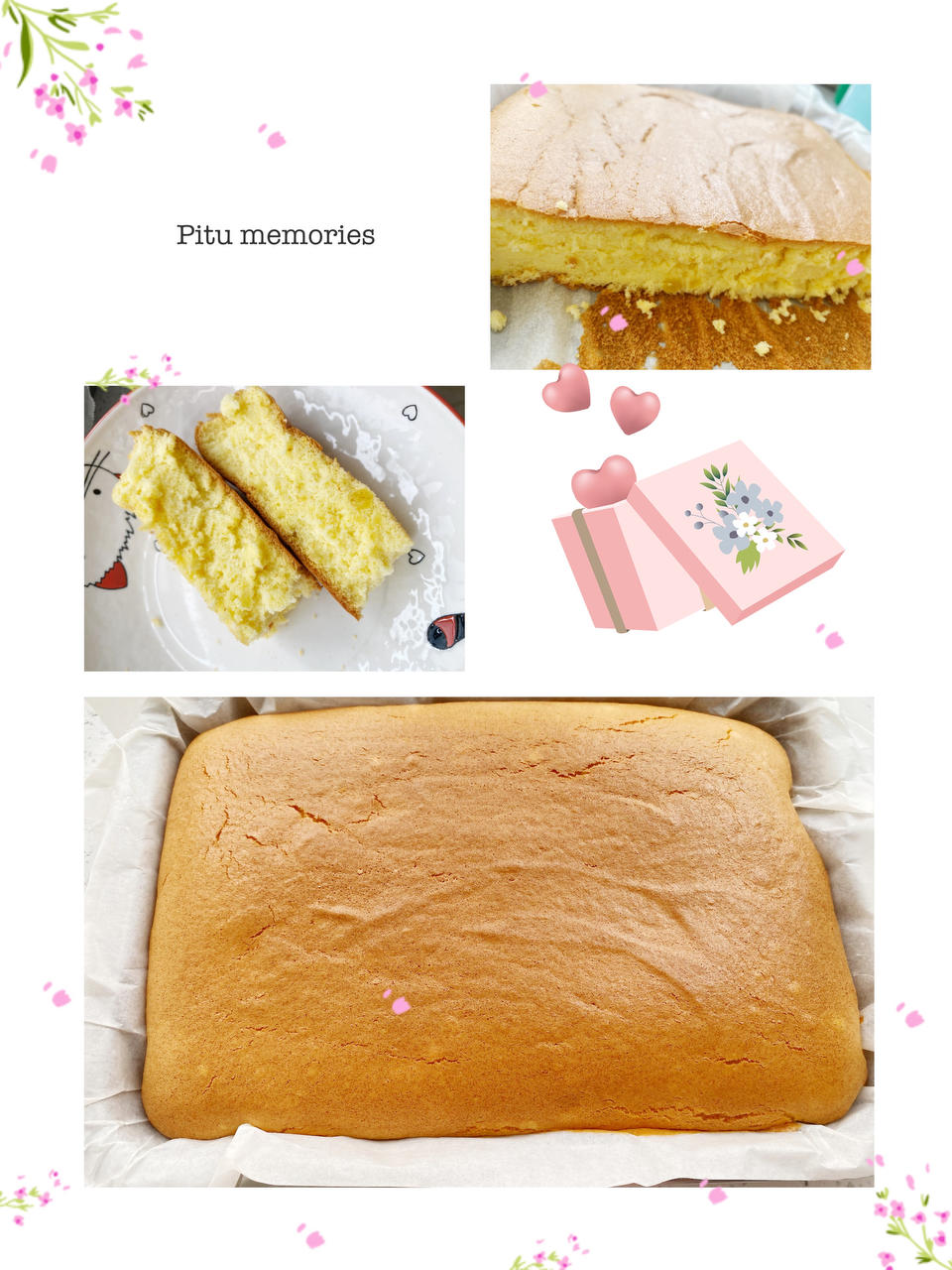 零失败的超嫩蛋糕，手残党也可以成功，普通面粉即可