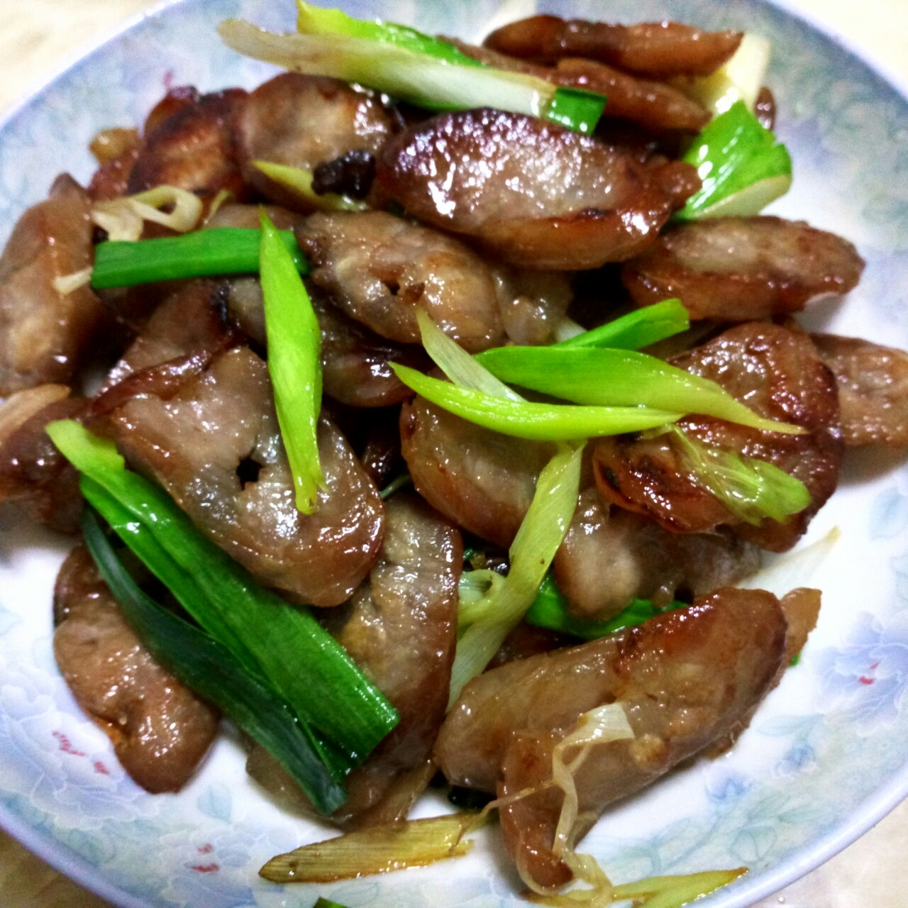 青椒炒香肠