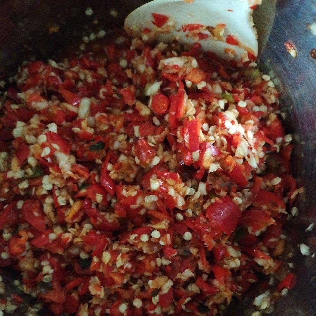 💯香辣开胃的自制剁辣椒‼️放一年不会坏