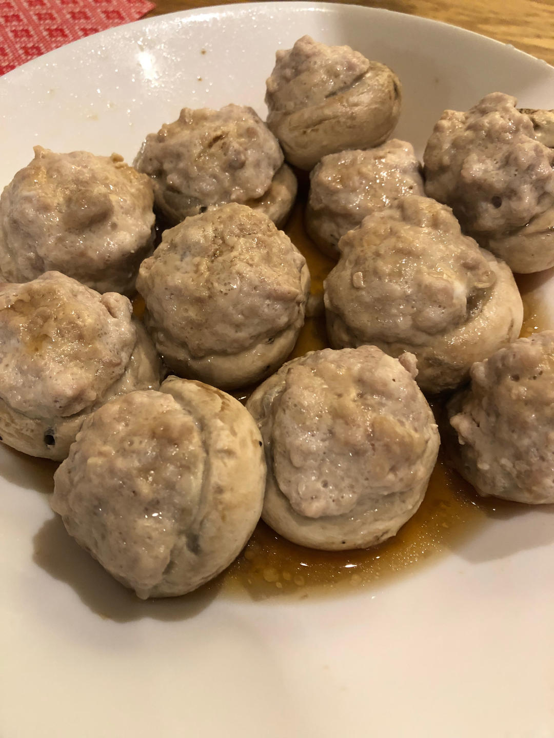 口蘑酿肉
