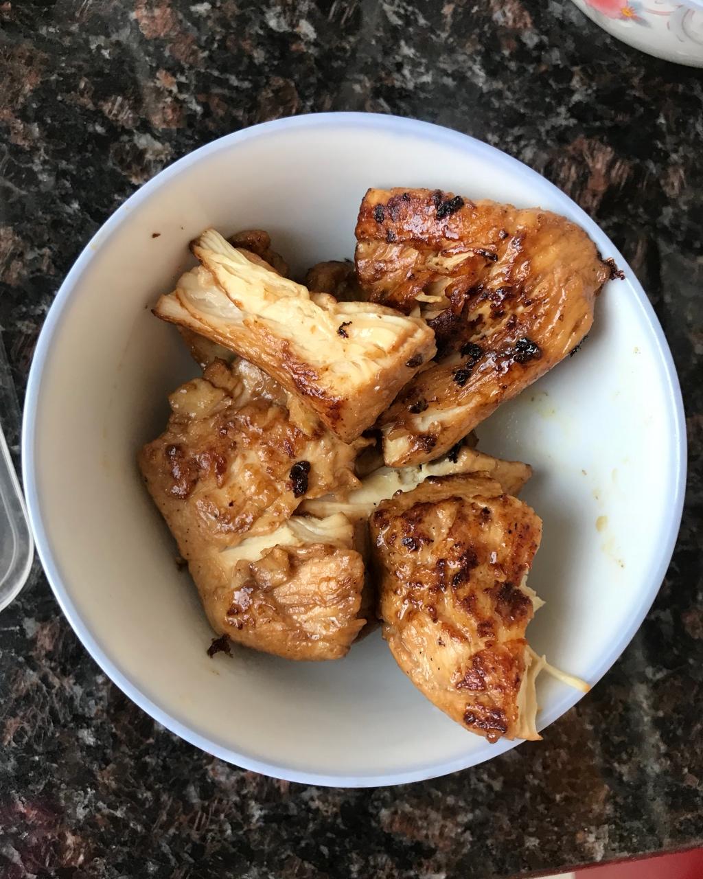 蚝油煎鸡胸肉（真的只要腌了就炒鸡嫩！（新增微波式