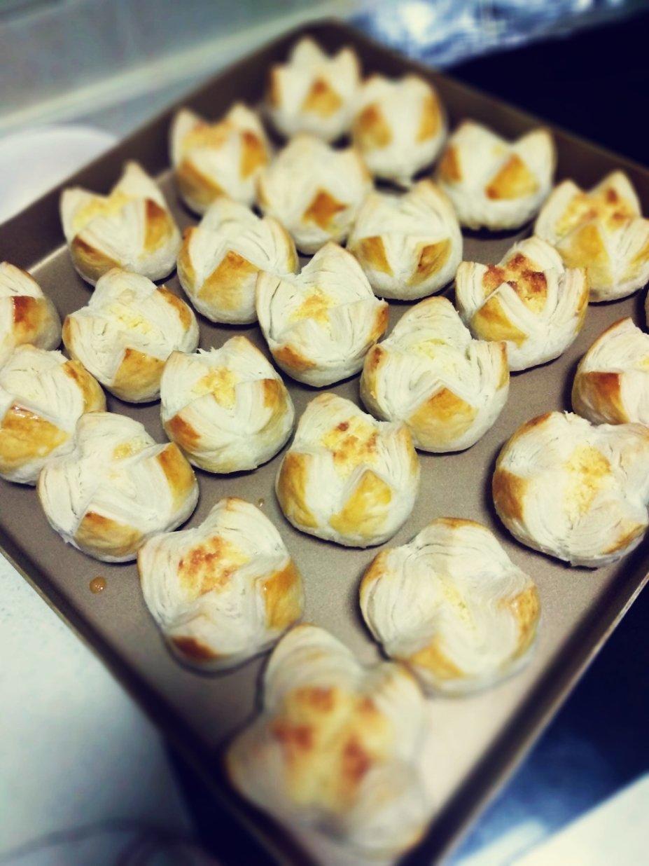 花开富贵之四种口味的椰蓉开口酥