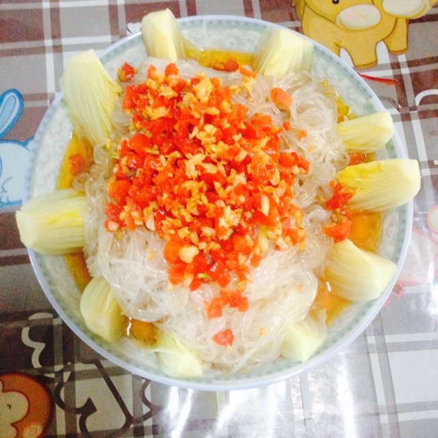 蒜蓉粉丝娃娃菜