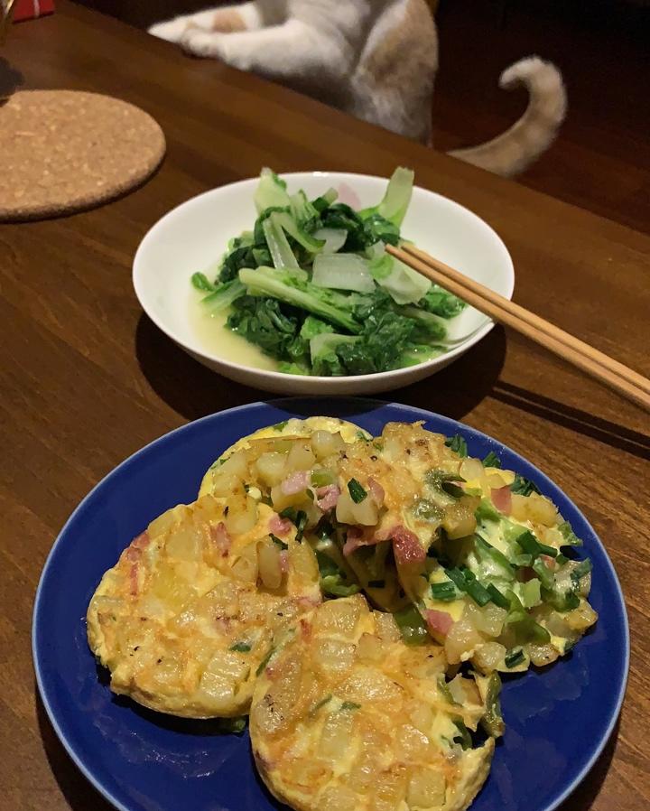 西班牙土豆鸡蛋饼