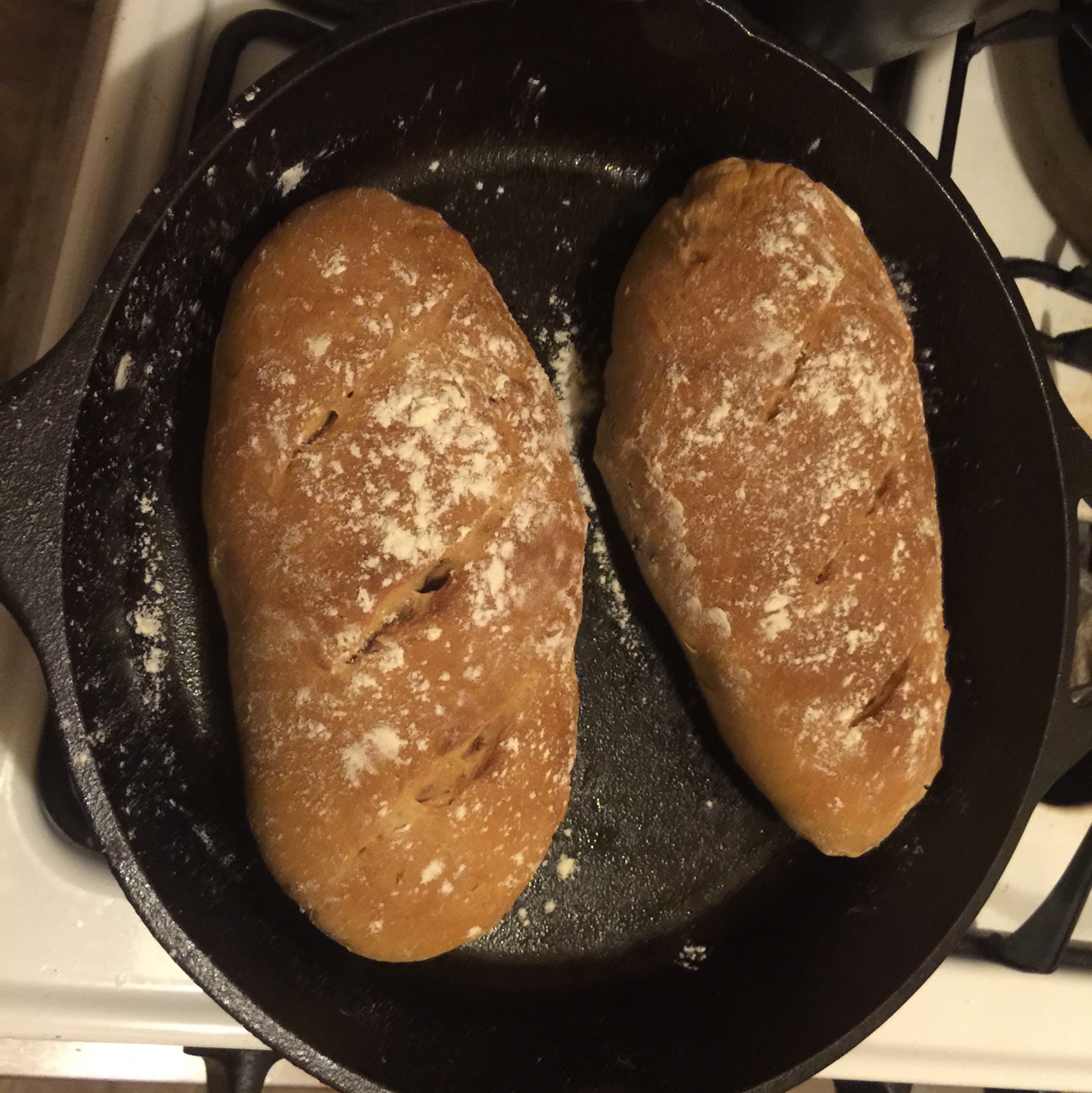 黑麦核桃红糖面包