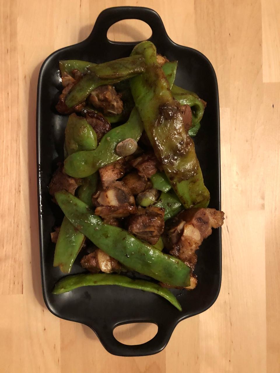 东北排骨炖豆角
