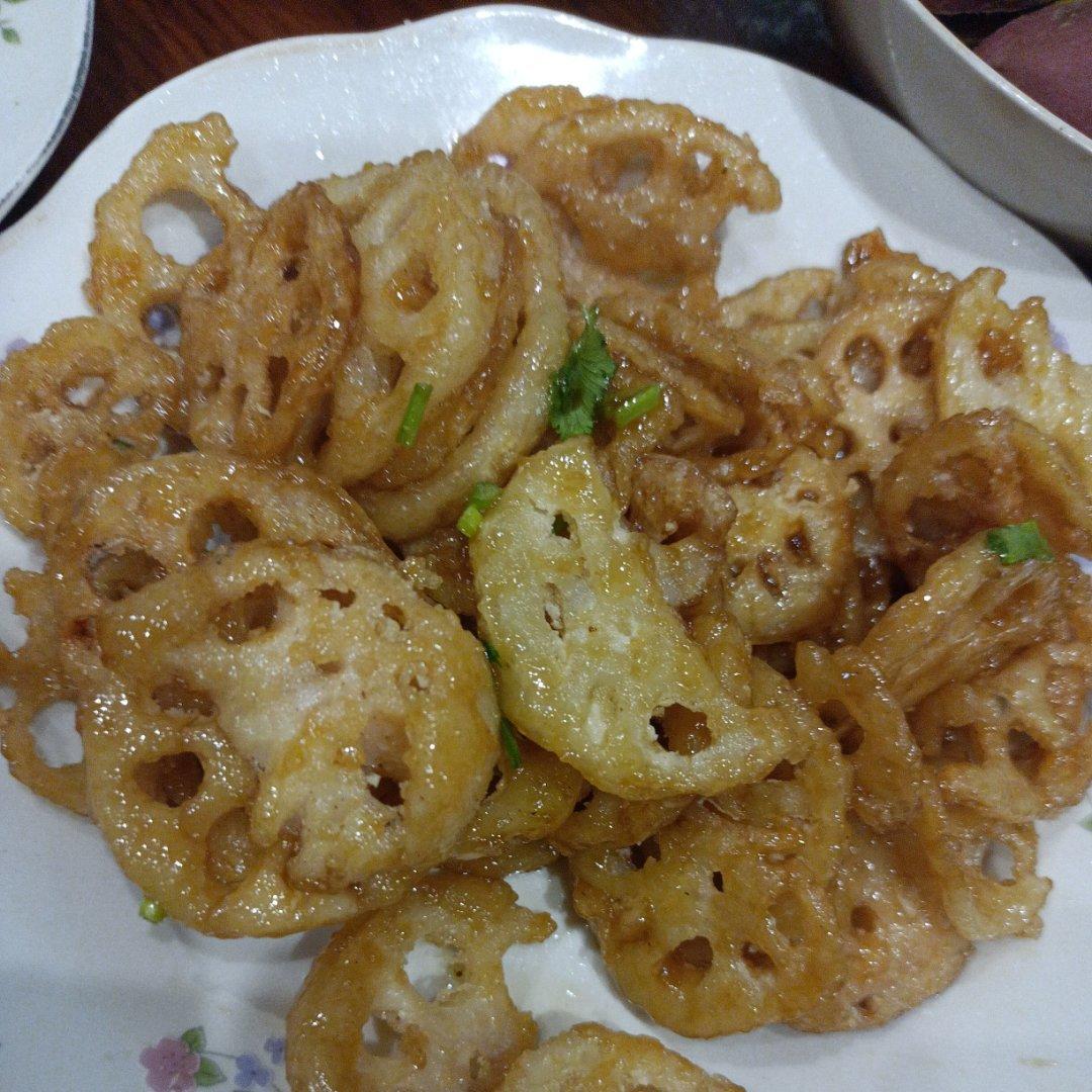 厨师长教你：“糖醋藕片”的做法，酸甜酥脆，内附三种糖醋汁配方