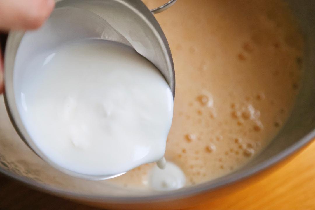 纯奶手撕吐司的做法 步骤1