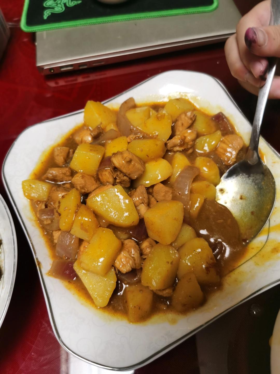 咖喱鸡肉（超详细）