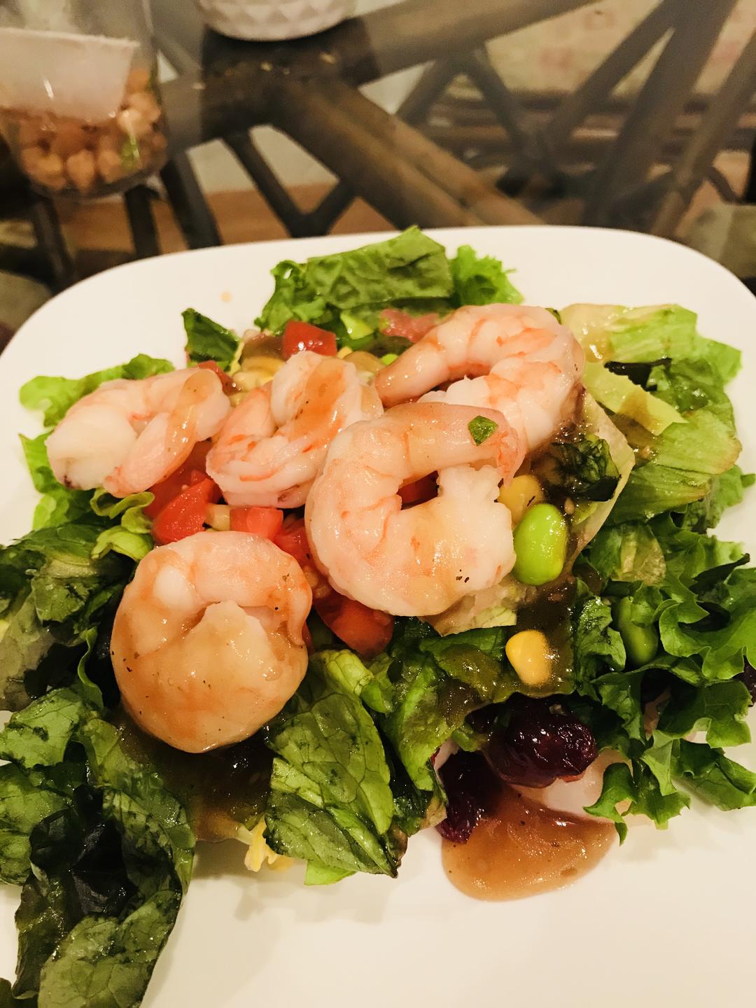 大虾沙拉