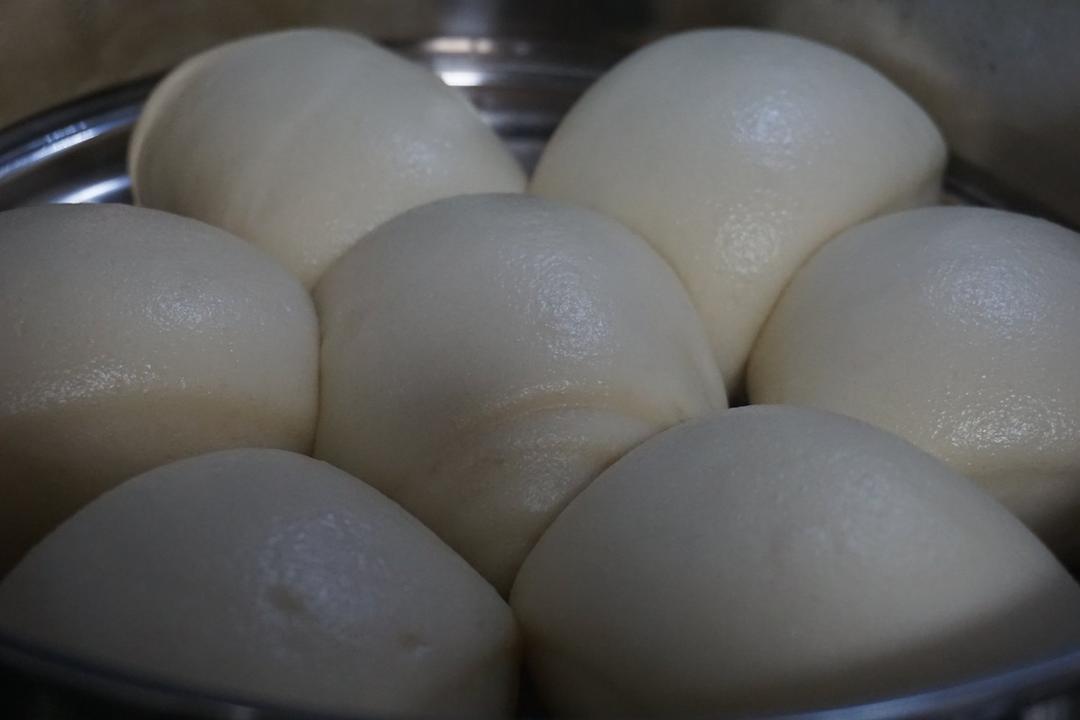 细腻光滑一次发酵牛奶馒头