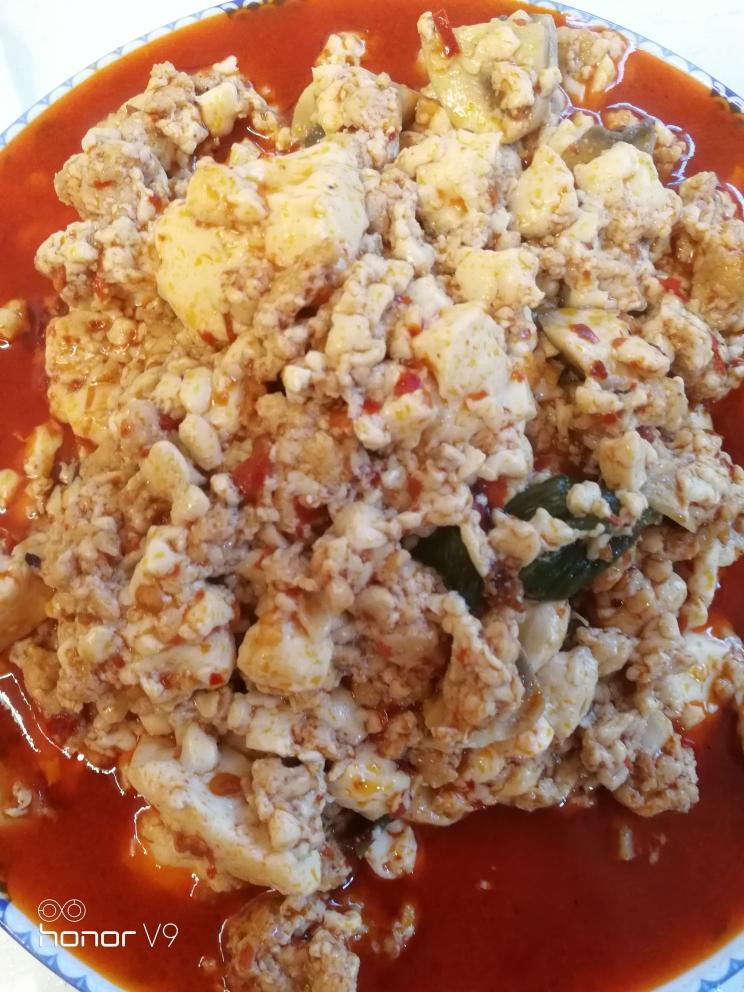 麻婆豆腐的做法