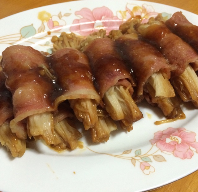 金针菇培根卷