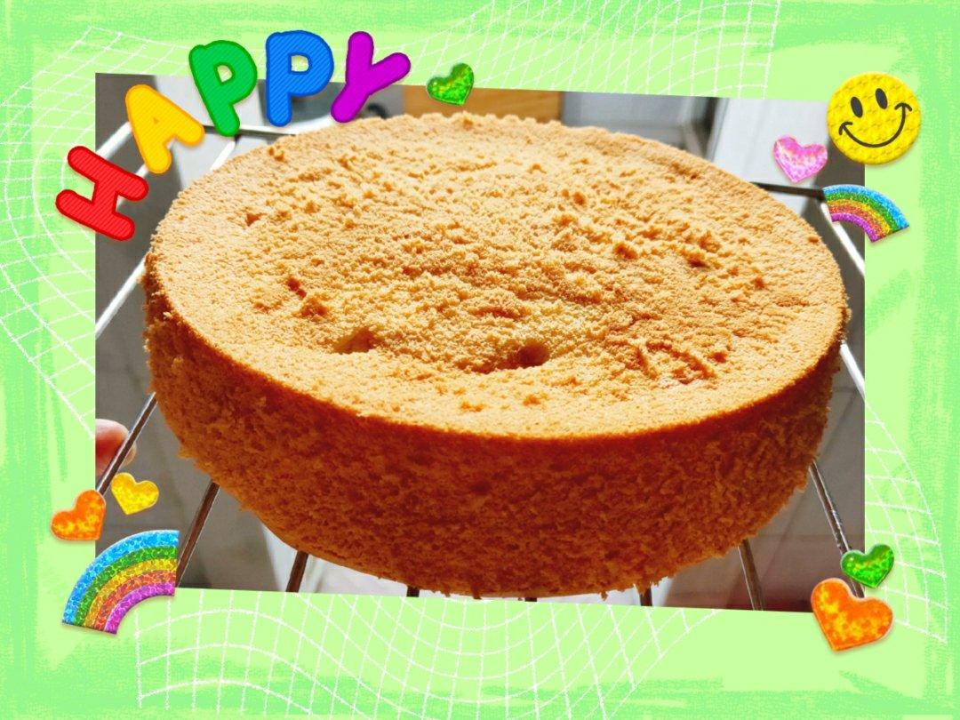 不凹底不塌陷的完美戚风蛋糕