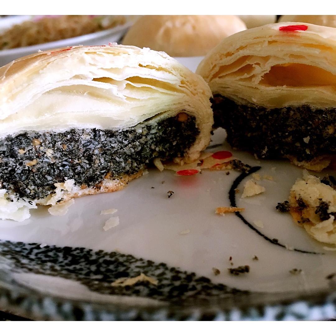 苏式椒盐芝麻月饼