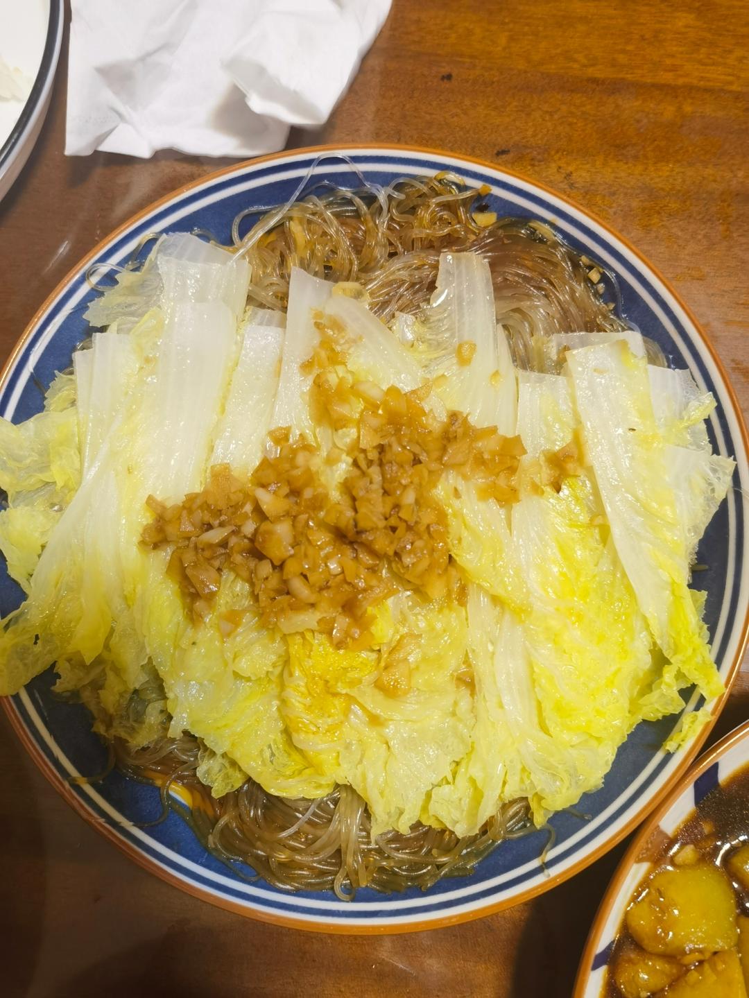 蒜蓉粉丝娃娃菜