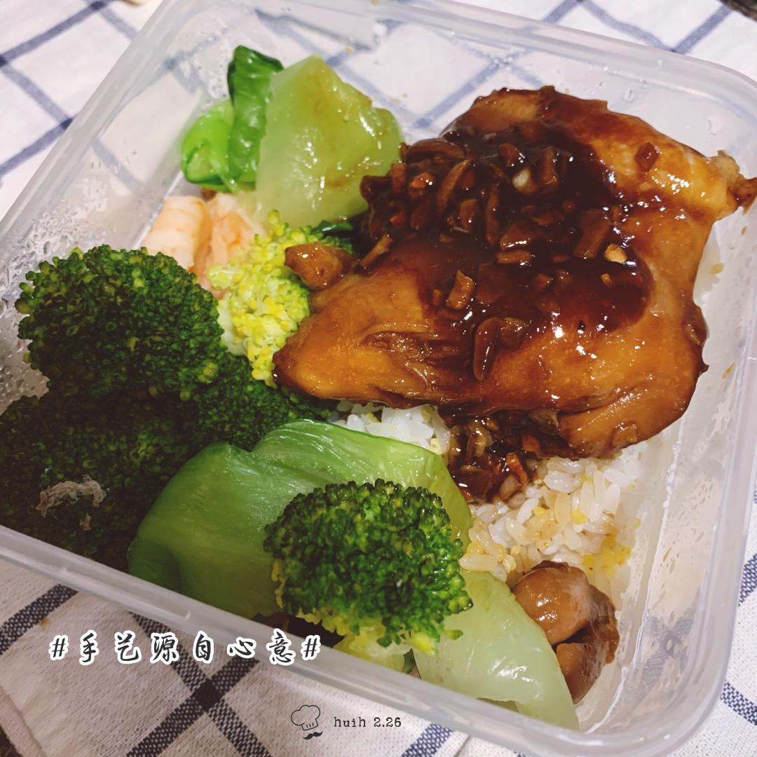 照烧鸡腿饭