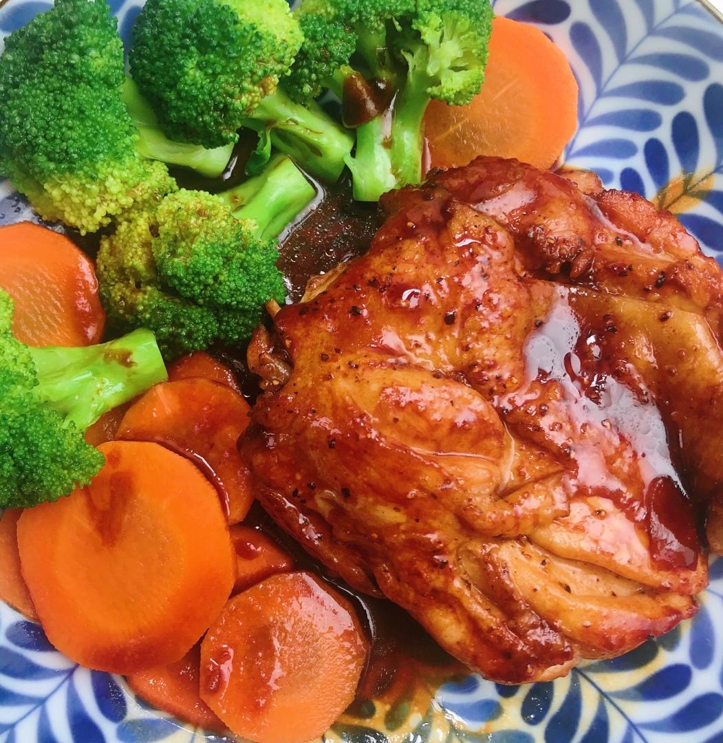照烧鸡腿饭