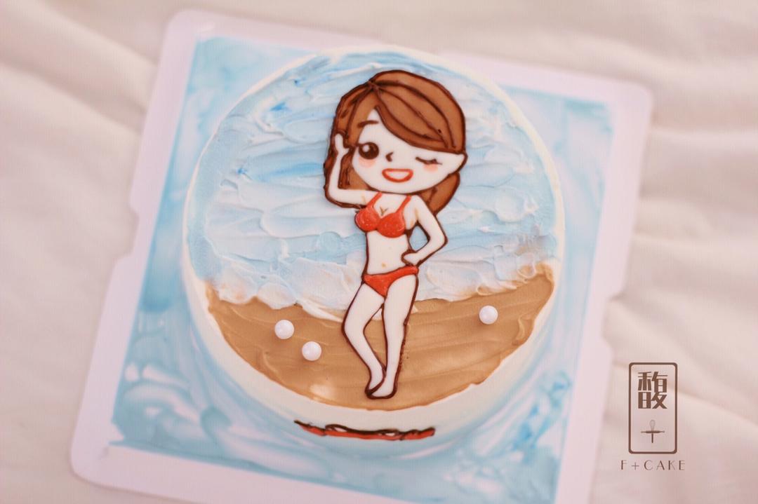 Claire的手绘蛋糕