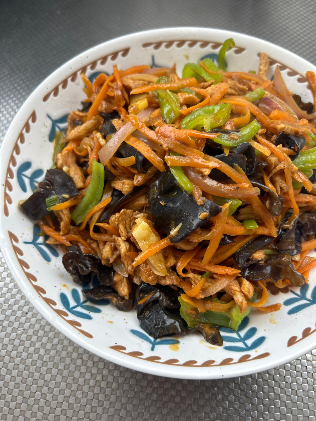 无敌下饭低脂鸡胸肉版鱼香肉丝