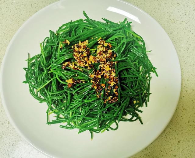 凉拌沙葱🥗的做法