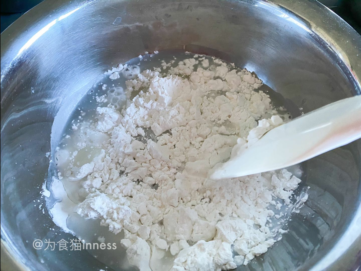 烟韧Q弹的广式【白糖糕】(伦教糕)懒人煮浆&免二发的做法 步骤2