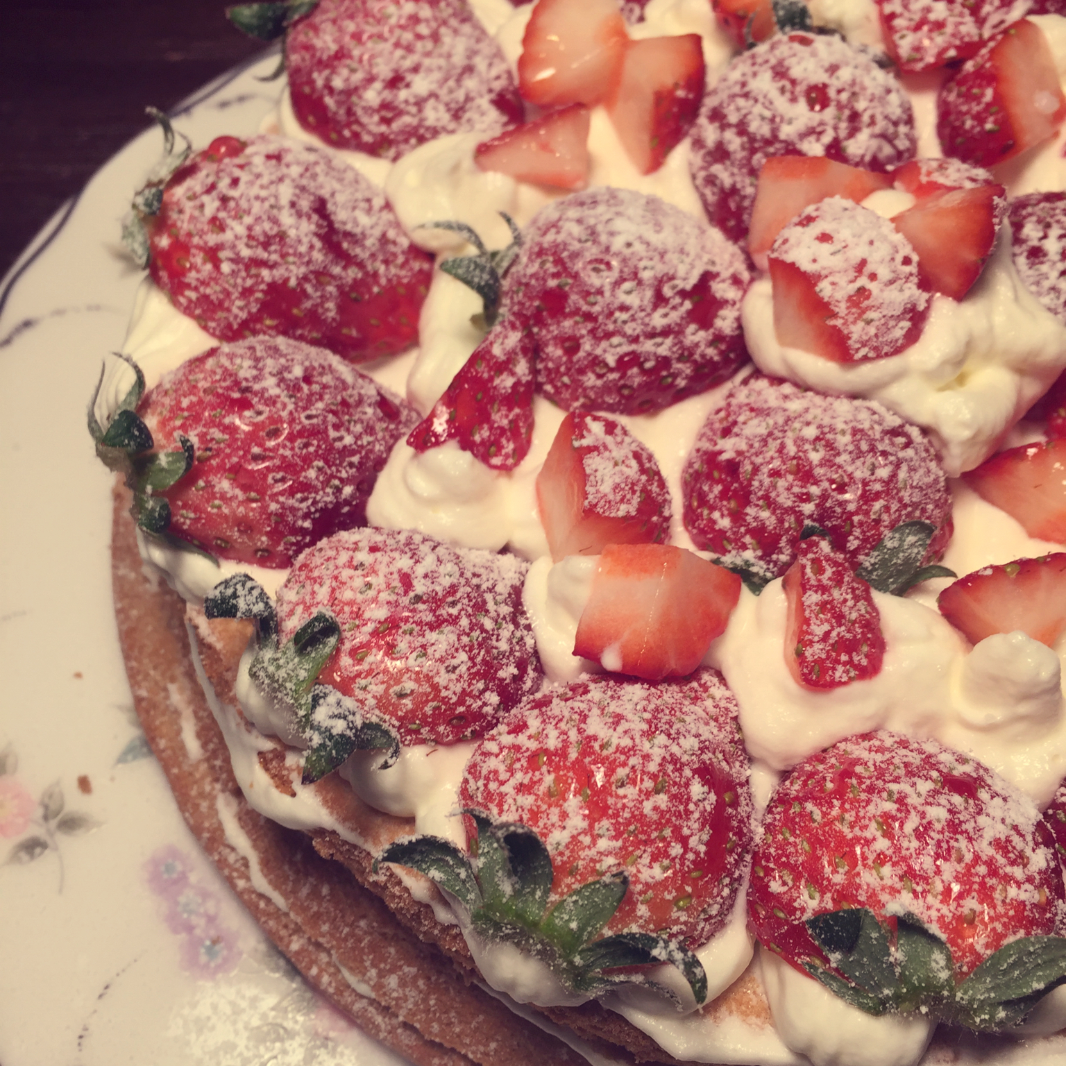 裸蛋糕之奶油巧克力戚风