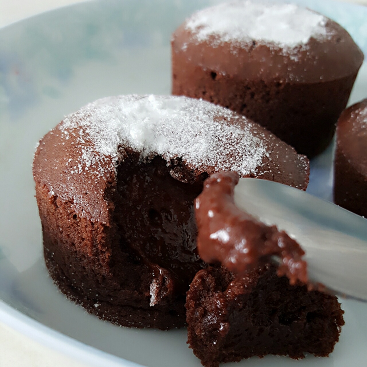 巧克力熔岩蛋糕(全图文超简单)