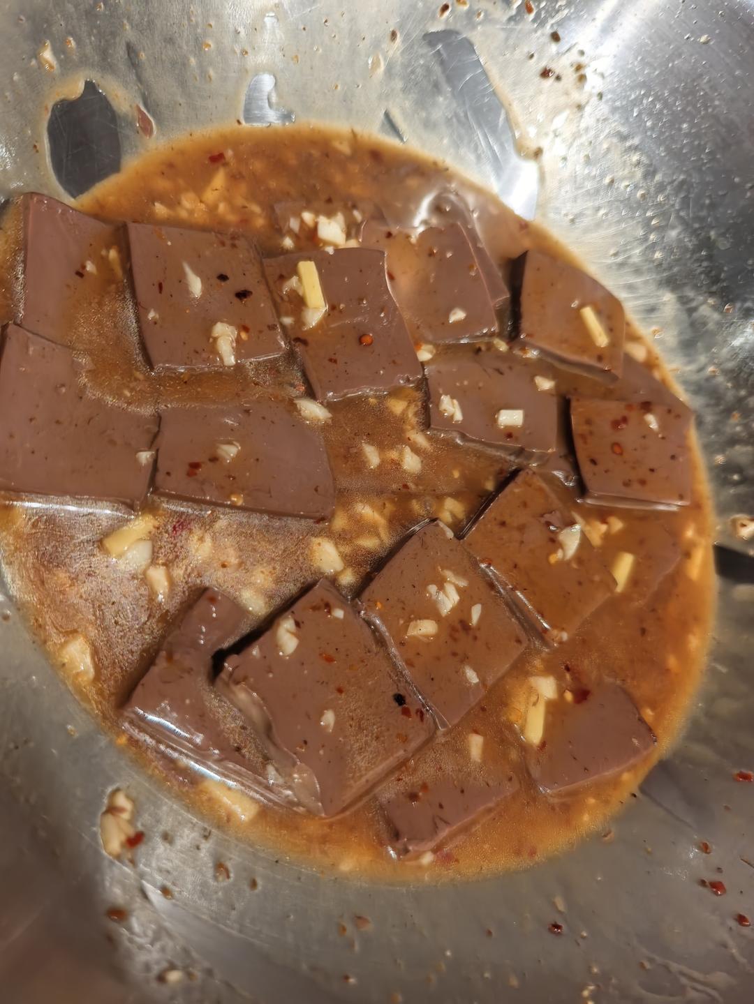 无敌好吃入味红烧猪血